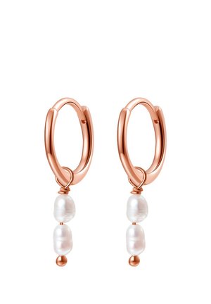DOUBLE - Ohrringe - rose gold-coloured