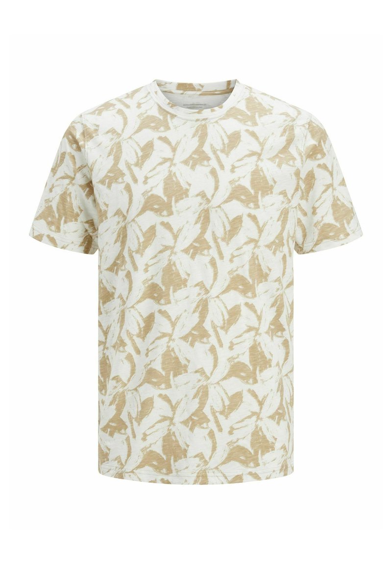 jack & jones T-shirt print beige