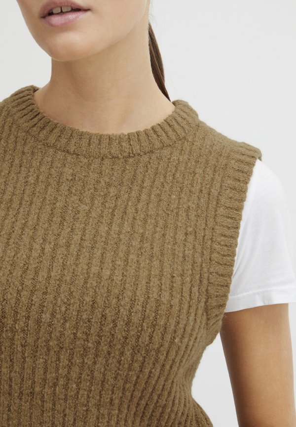 OXSALIS - Jumper - tannin melange3