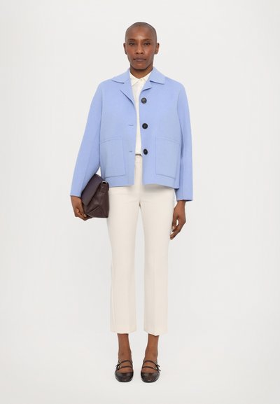 WEEKEND MaxMara SALE - Īss mētelis - light blue