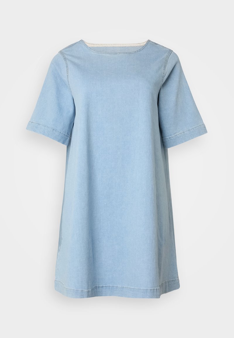 ONLY Carmakoma Jeansjurken lichtblauw denim