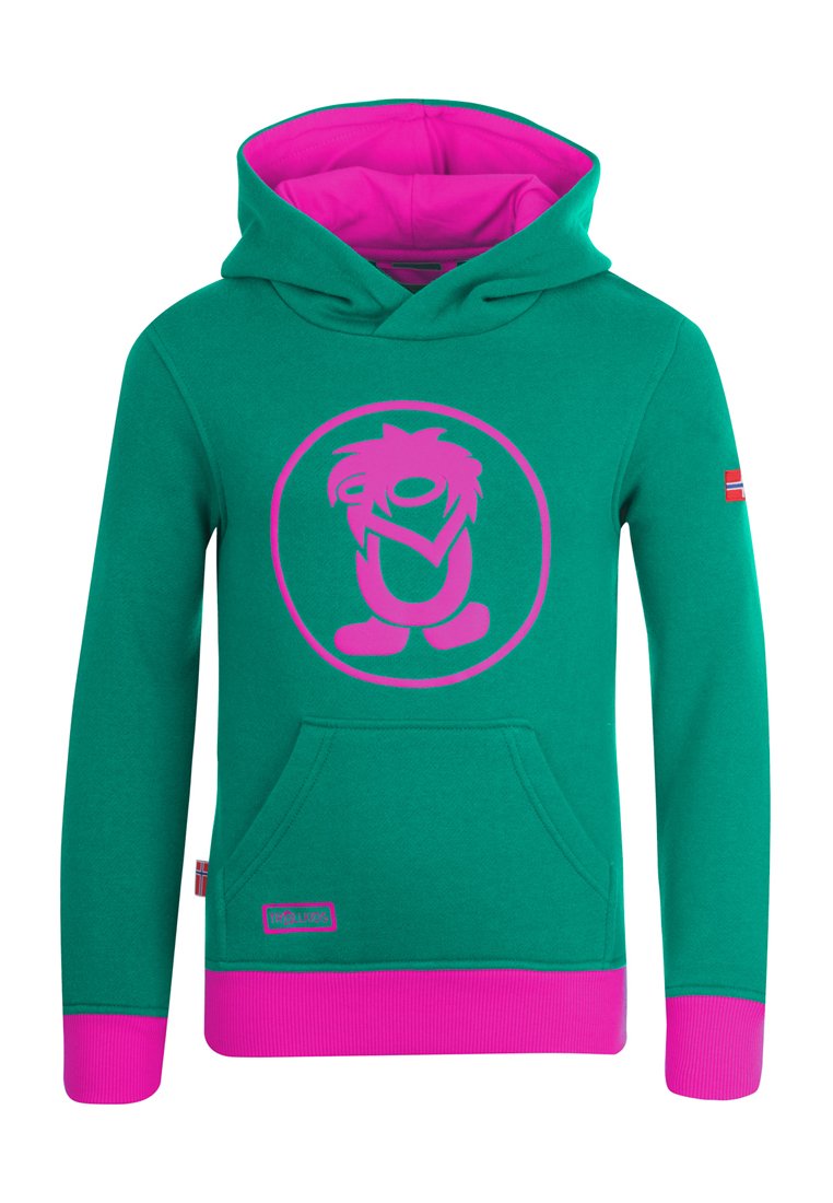 Trollkids Hoodie groen