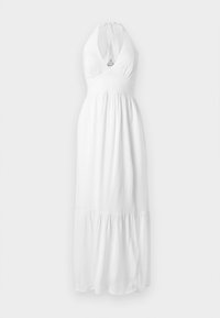 HALTER MAXI DRESS - Vestito lungo - off white