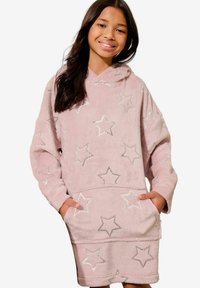 Lipsy REGULAR FIT - SOFT TOUCH HOODED - Badekåber - pink