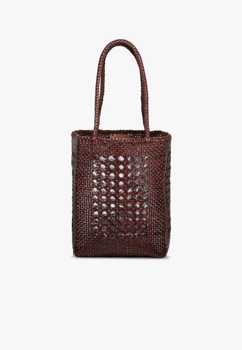 DRAGON DIFFUSION OPEN CANNAGE WEAVE - Sac à main - marrone