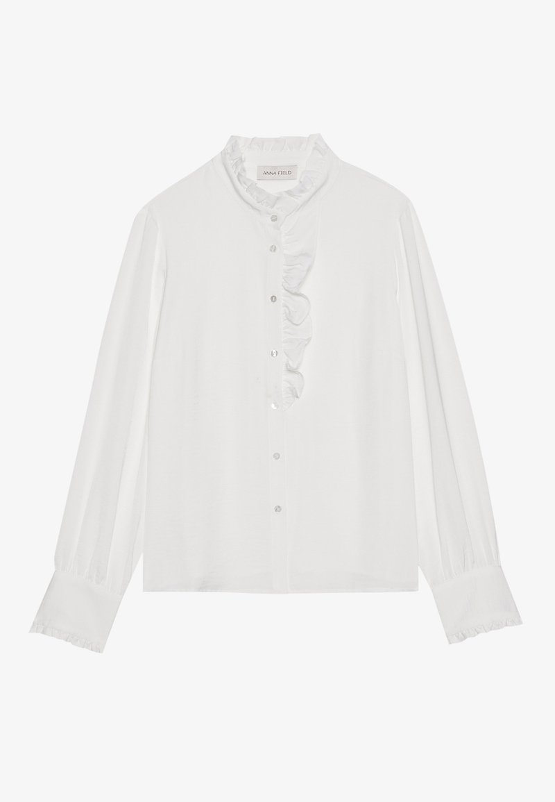 Anna Field Overhemdblouse wit Anna Field Overhemdblouse wit