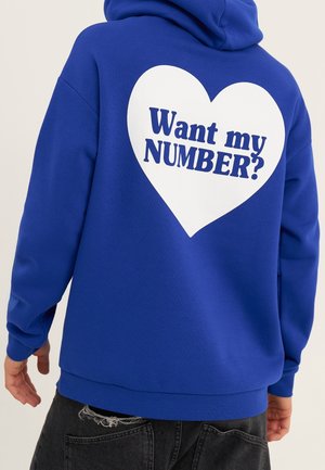 Jersey con capucha - blue