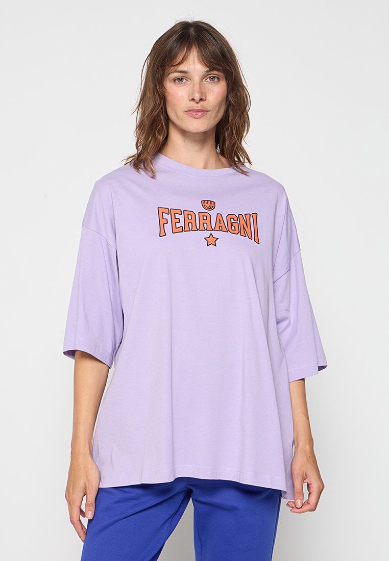 CHIARA FERRAGNI T-shirt print lila