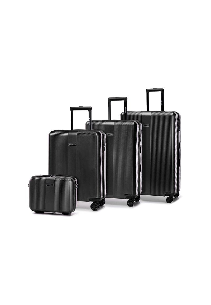 WITTCHEN SET 4 PCS - Kofferset - black