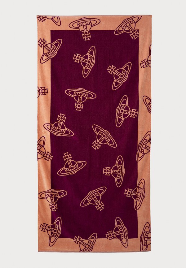 BEACH TOWEL - Beach towel - bordeaux