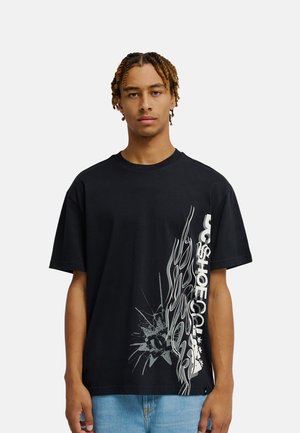 DC Shoes, - T-shirt z nadrukiem