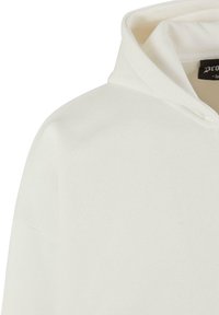Dropsize SUPER HEAVY HD PRINT - Majica s kapuljačom i patentnim zatvaračem - creamwhite