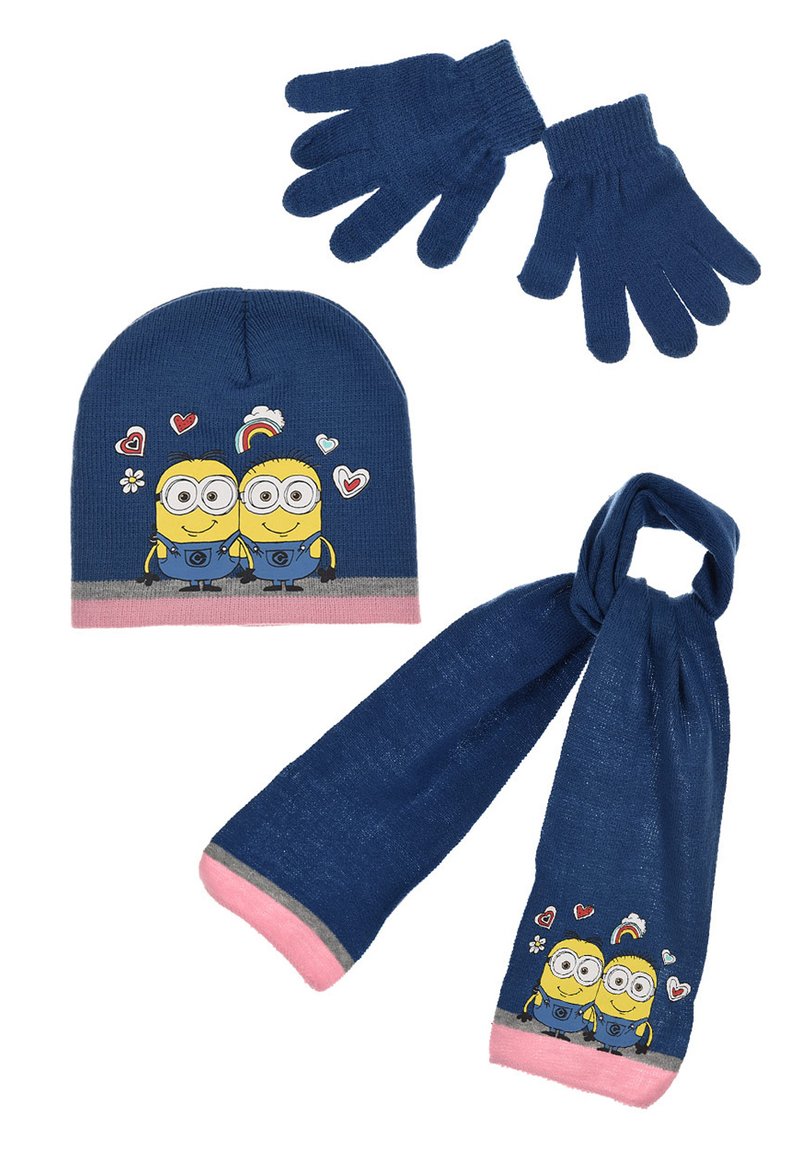 Kinder Taschen & Rucksäcke | Minions WINTER SET MÜTZE HANDSCHUHESchaldunkel-blau/dunkelblau - TQ78313 Kinder Taschen & Rucksäcke | Minions WINTER SET MÜTZE HANDSCHUHESchaldunkel-blau/dunkelblau - TQ78313