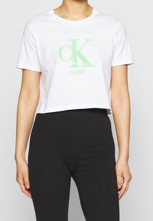 Calvin Klein Jeans T-shirt imprimé - white
