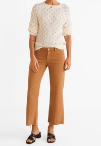 Mango Strickpullover - beige
