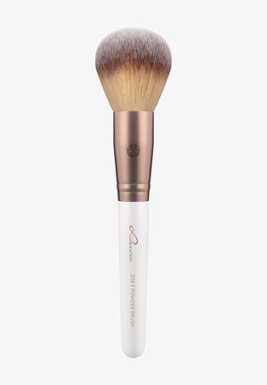 Luvia Cosmetics 208 // POWDER BRUSH - ELEGANCE - Eye Make-Up Tool - coffee - pearl