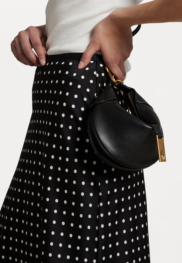 POLKA DOT SATIN SKIRT - Maxi skirt3