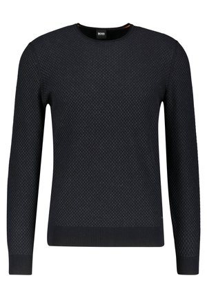 Strickpullover - black