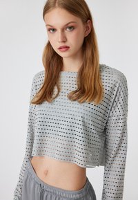Koton CROP - Longsleeve - grey