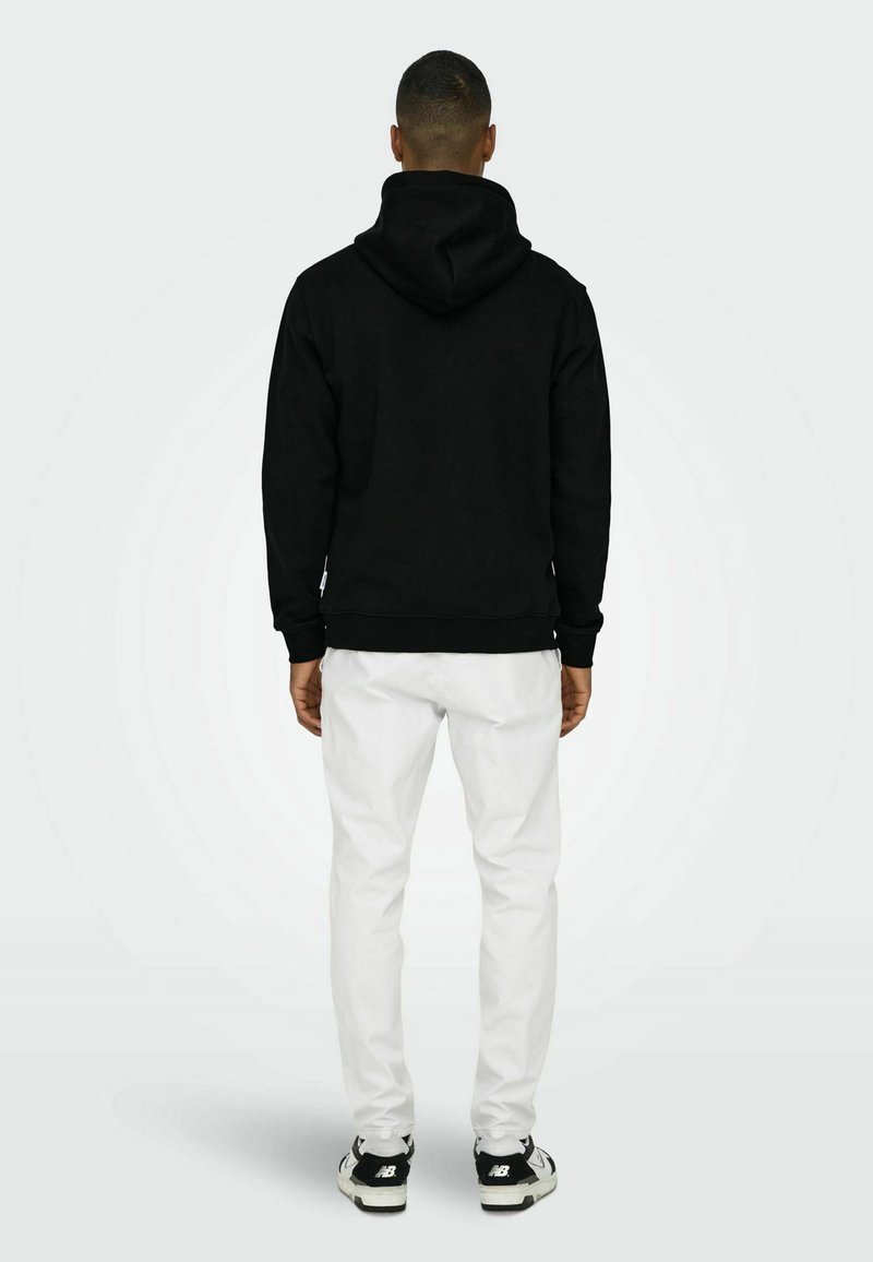 ONLY & SONS Heren sweatshirt ONSCURATED sweatshirt, zwart, M