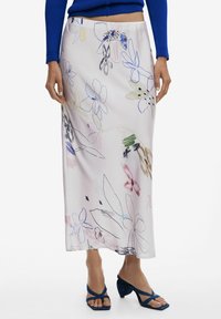 Desigual WITH STROKES - Gonna lunga - beige