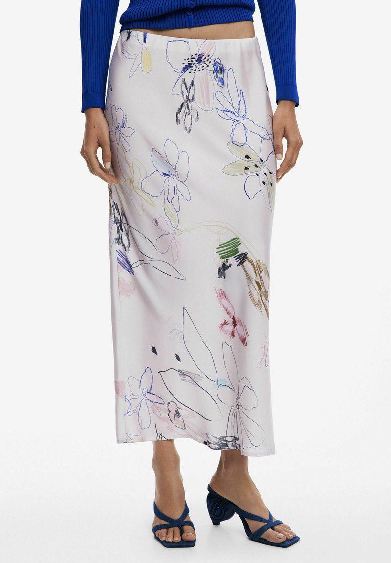 Desigual WITH STROKES - Gonna lunga - beige