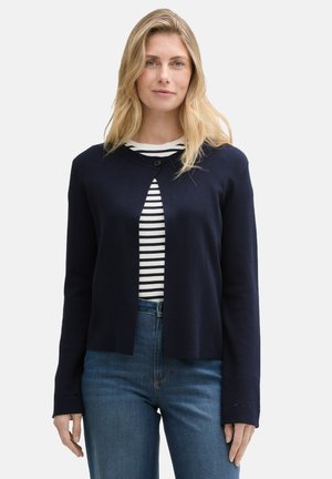 MIT KNOPF - Vest - sky captain blue