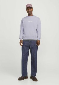 Jack & Jones JORVESTERBRO CREW NECK - Pusa - cosmic sky