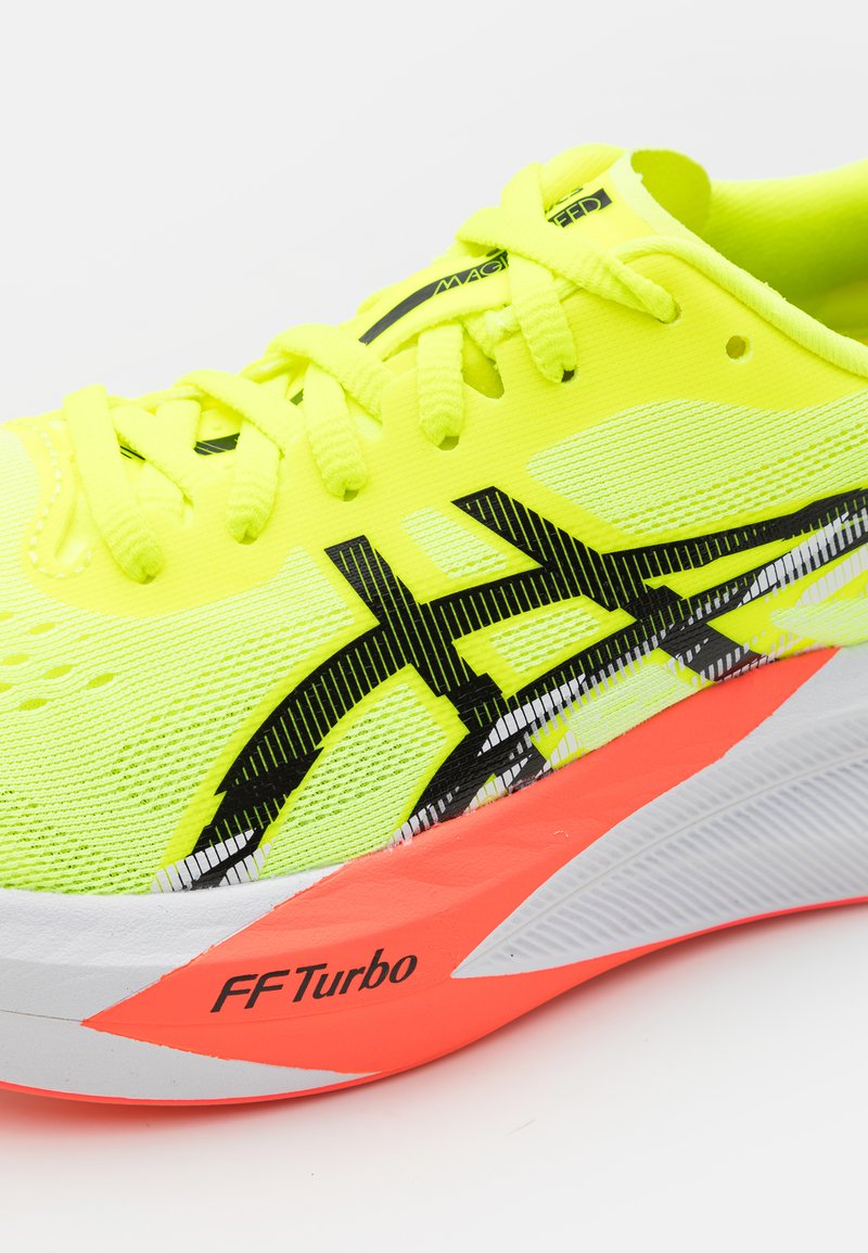 ASICS MAGIC SPEED 4 - Road running shoes - safety yellow  display picture 1