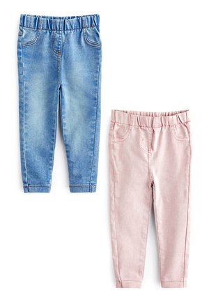 Trousers - pink blue