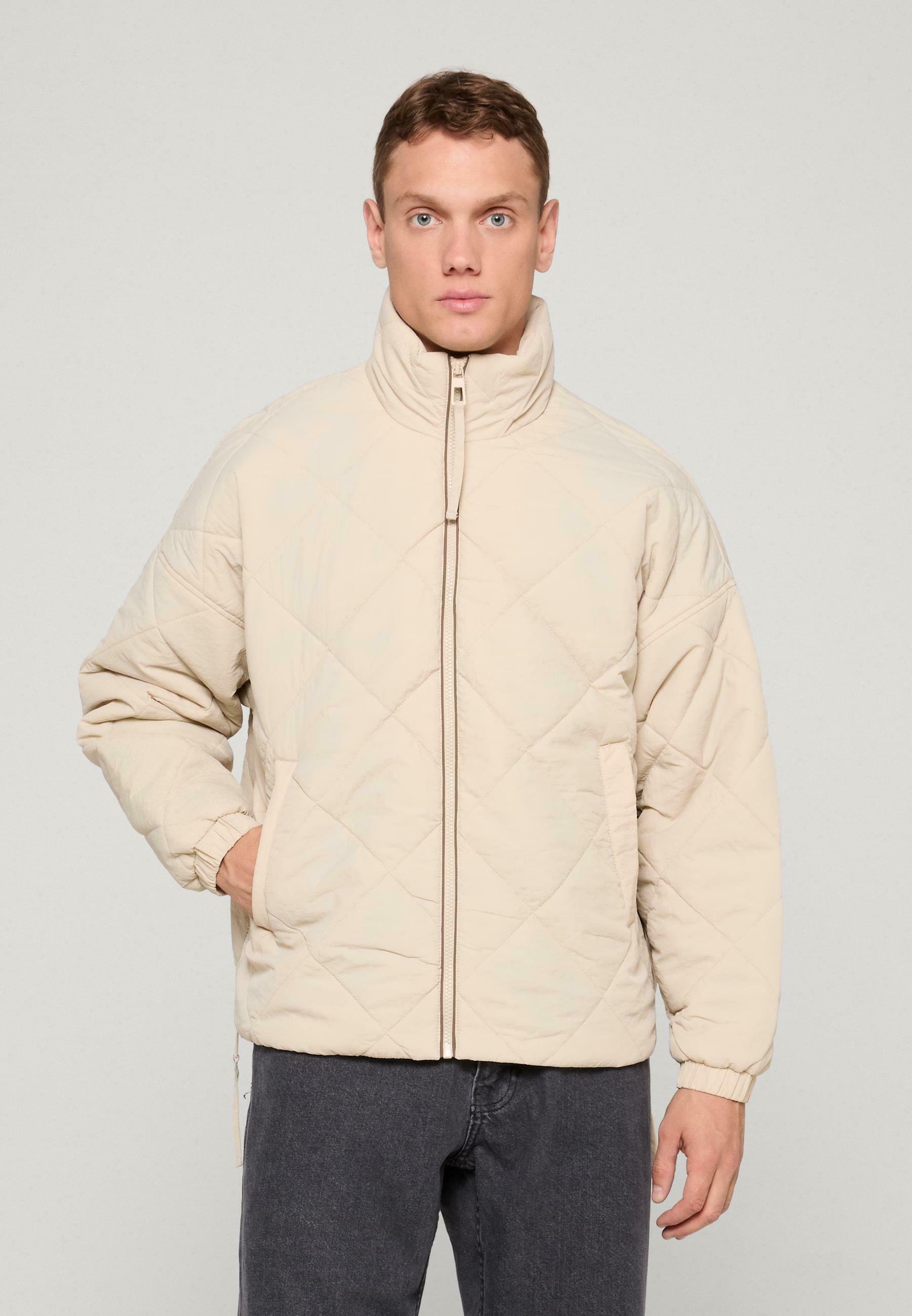 Noisy May SCOTT QUILTED - Winter jacket - birch/beige - Zalando.ie