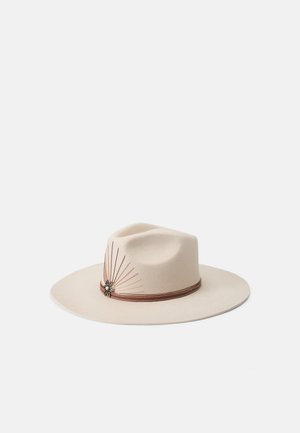 Sensi Studio EMBELLISHED COWBOY HAT - Hattu - bone/camel