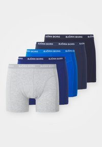 STRETCH BOXER 5 PACK - Püksid - black/blue/grey