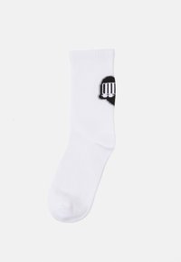 HEART TRAIN SOCKS UNISEX - Nogavice - white