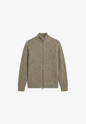 Calvin Klein Jeans, VERTICAL TEXTURE - Cardigan - olive night mouline