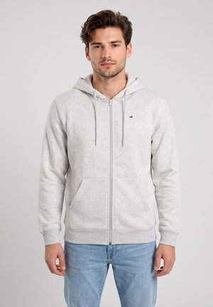 Tommy Jeans, DM0DM20743 . - Sweat zippé - gris