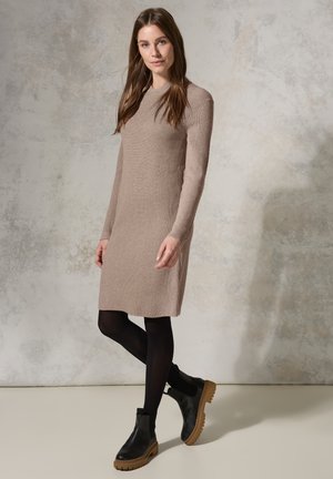 Cecil STRUKTUR - Vestido de punto - beige