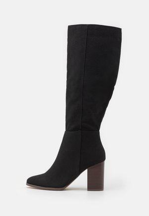 Botas de tacón - black