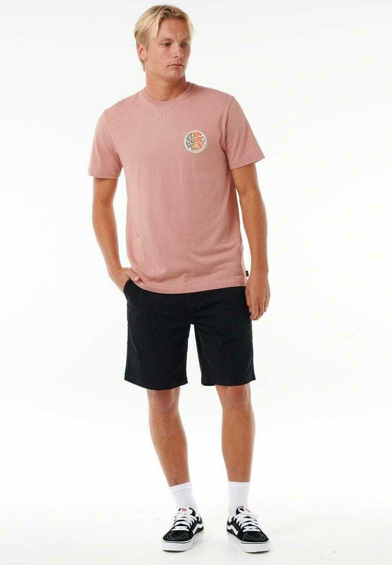 Rip Curl T-shirt print bruin