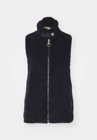 Barbour ELISHA GILET - Waistcoat - dark navy/military brown/light sand
