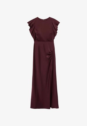Claudie Pierlot, WOVEN DRESS - Vestido informal - bordeaux