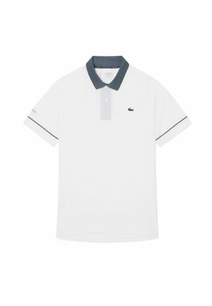 Lacoste, LACOSTE - - Polo - blanc gris-za