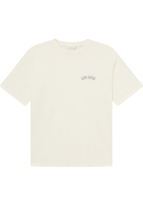 BRETT WASHED - Basic T-shirt - light ivory2