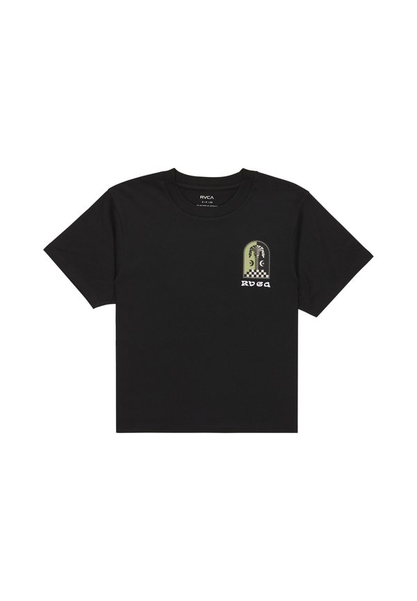 COLUMN - SHORT-SLEEVE SCREEN TEE  - Print T-shirt - blk2