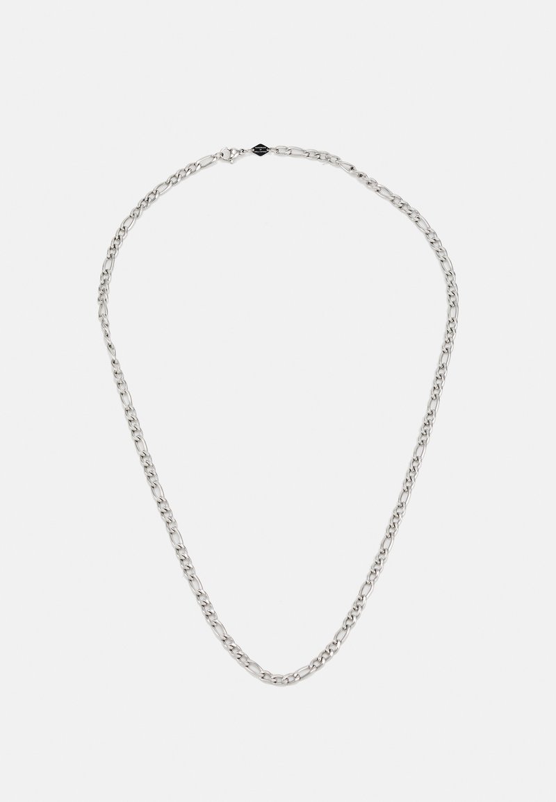 Nialaya FIGARO CHAIN UNISEX Halskæder silvercoloured/sølvfarvet