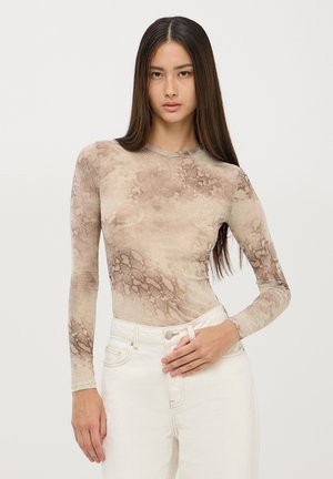 Terranova Maglietta a manica lunga - beige