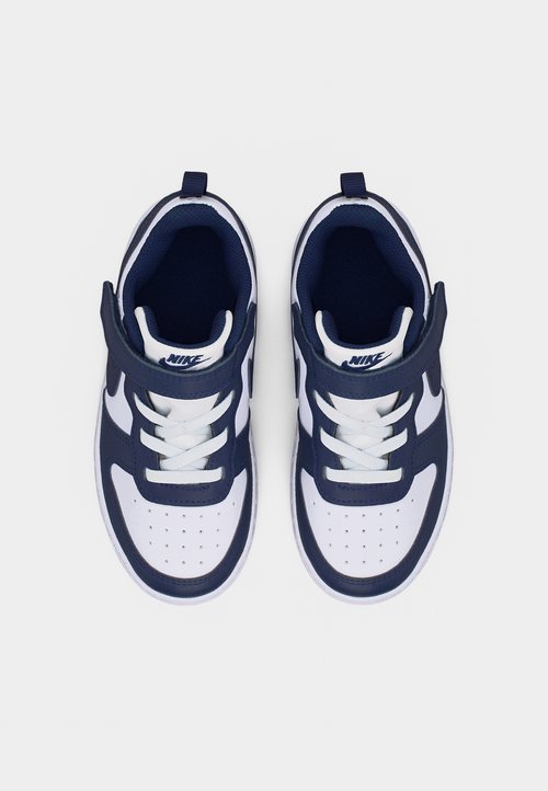 Nike COURT BOROUGH UNISEX - Trainers - white/midnight navy — foto 5