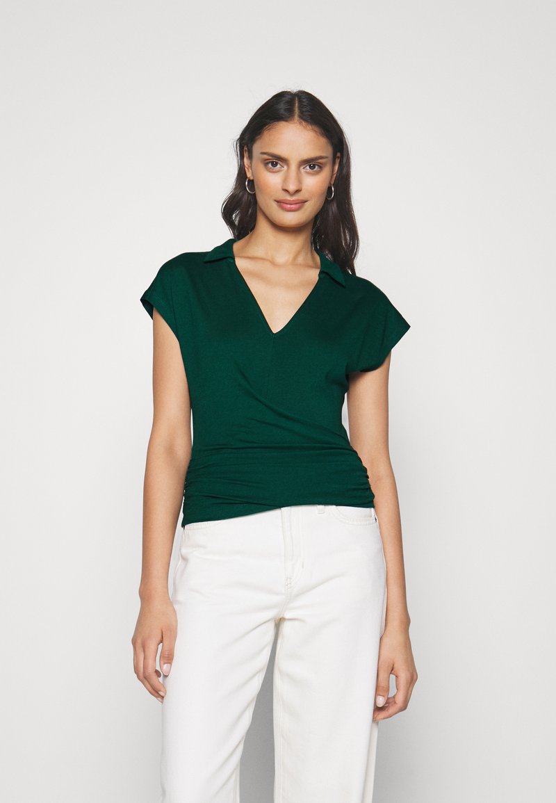 Anna Field WRAP BLOUSE Blouse dark green Zalando.co.uk