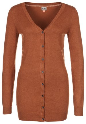 Cardigan - dark yellow