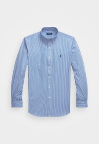 Não selecionado, blue/white